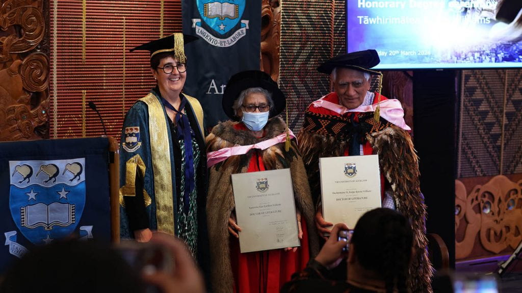 Pioneers of Māori education honoured at University of Auckland